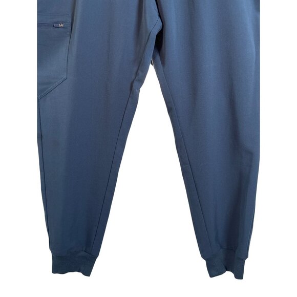 Figs Technical Collection Jogger Pants Size 2XL Trousers Scrubs Blue Medical EUC - Picture 3 of 11
